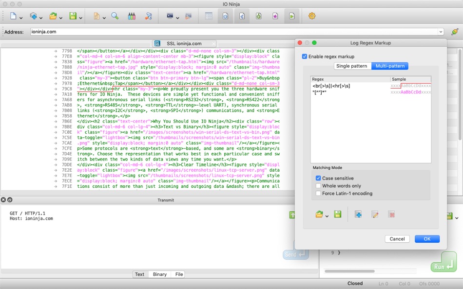#3. IO Ninja (macOS) Podle: Tibbo Technology Inc.