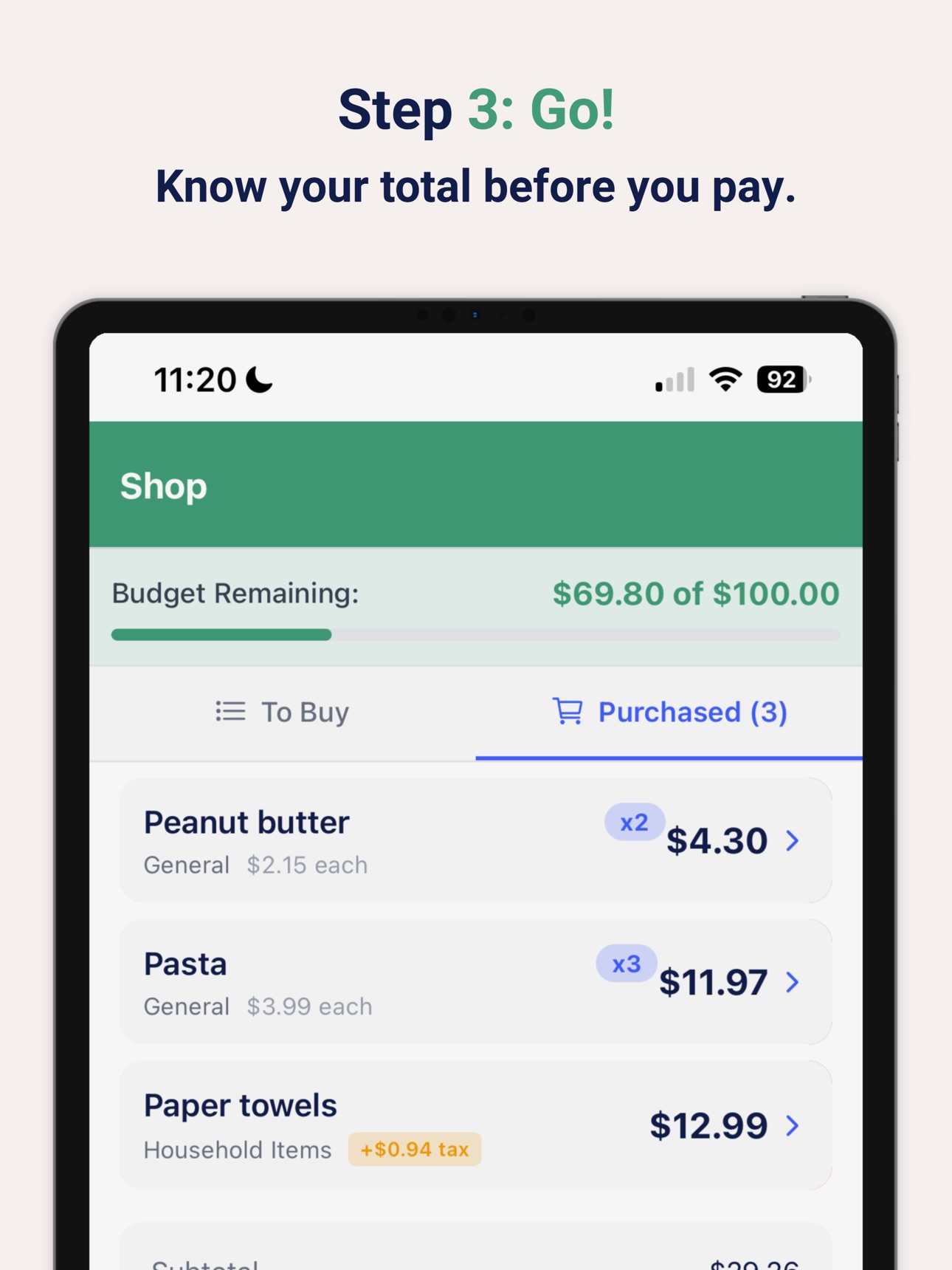 Screenshot 6 of Cart Smarter