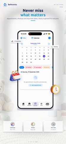 BeParents iPhone App Store screenshot