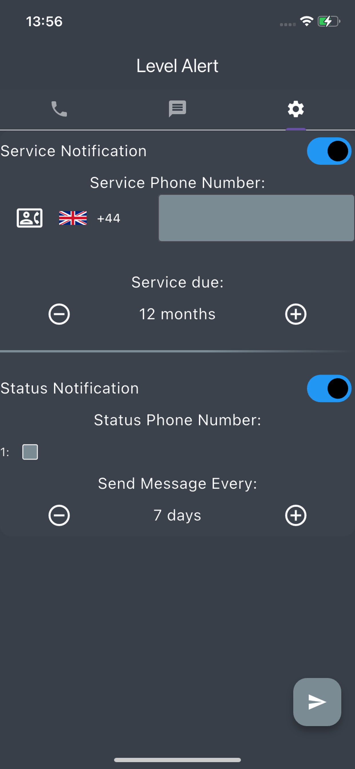 Level Alert screenshot 5