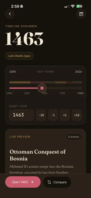 History Timeline - Saeculum screenshot 2
