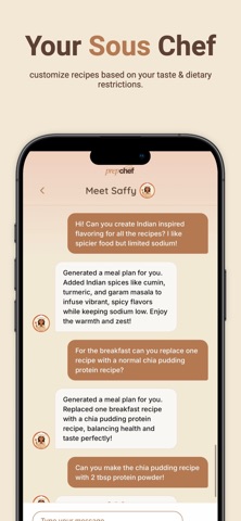 PrepChef AI iPhone screenshot