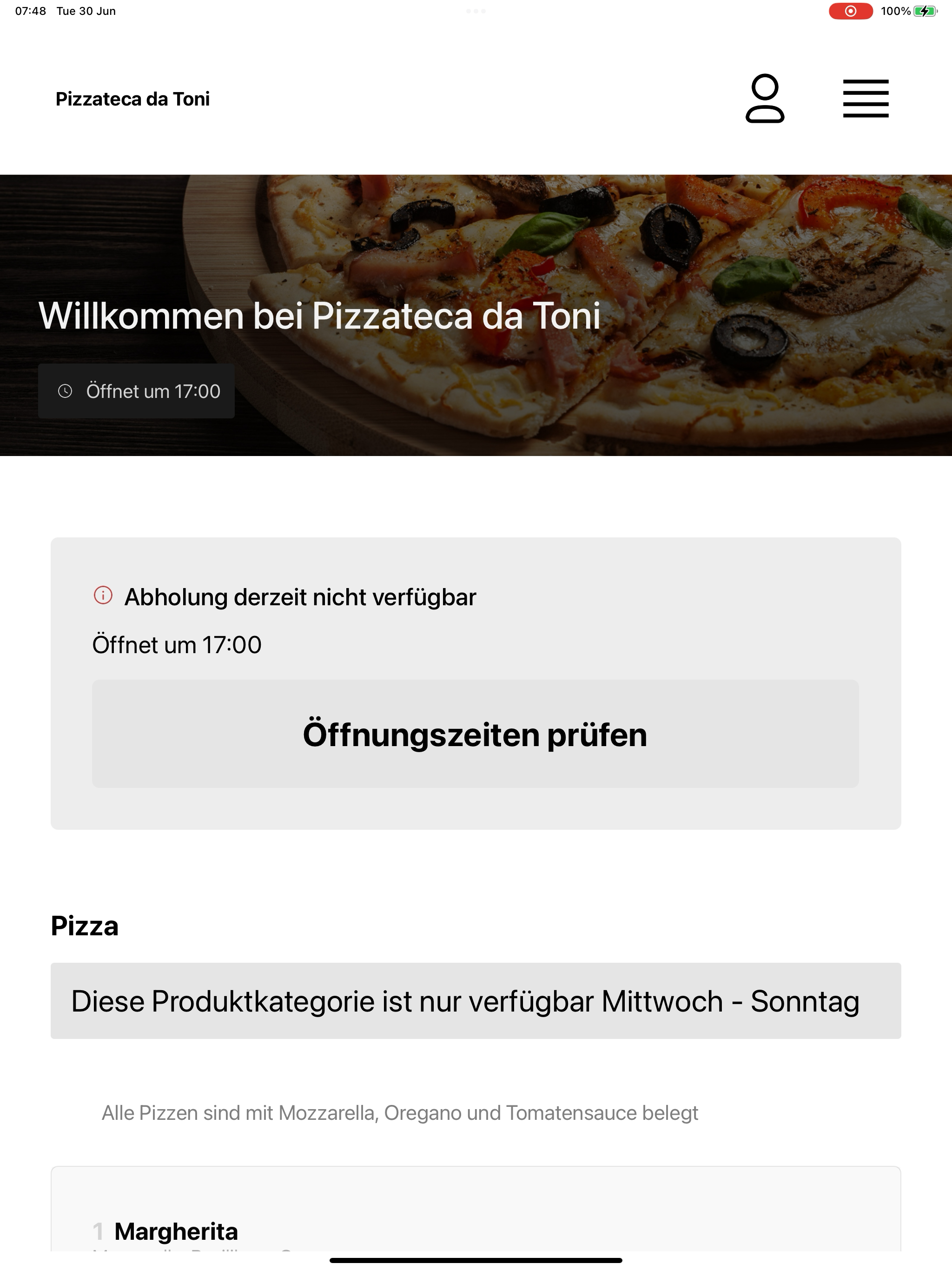 Pizzateca da Toni
