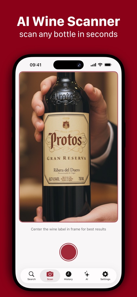 Wine AI - Scan & Track - Food & Drink App | MWM