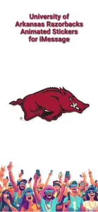 Razorbacks Sticker Pack 2024 screenshot #2 for iPhone