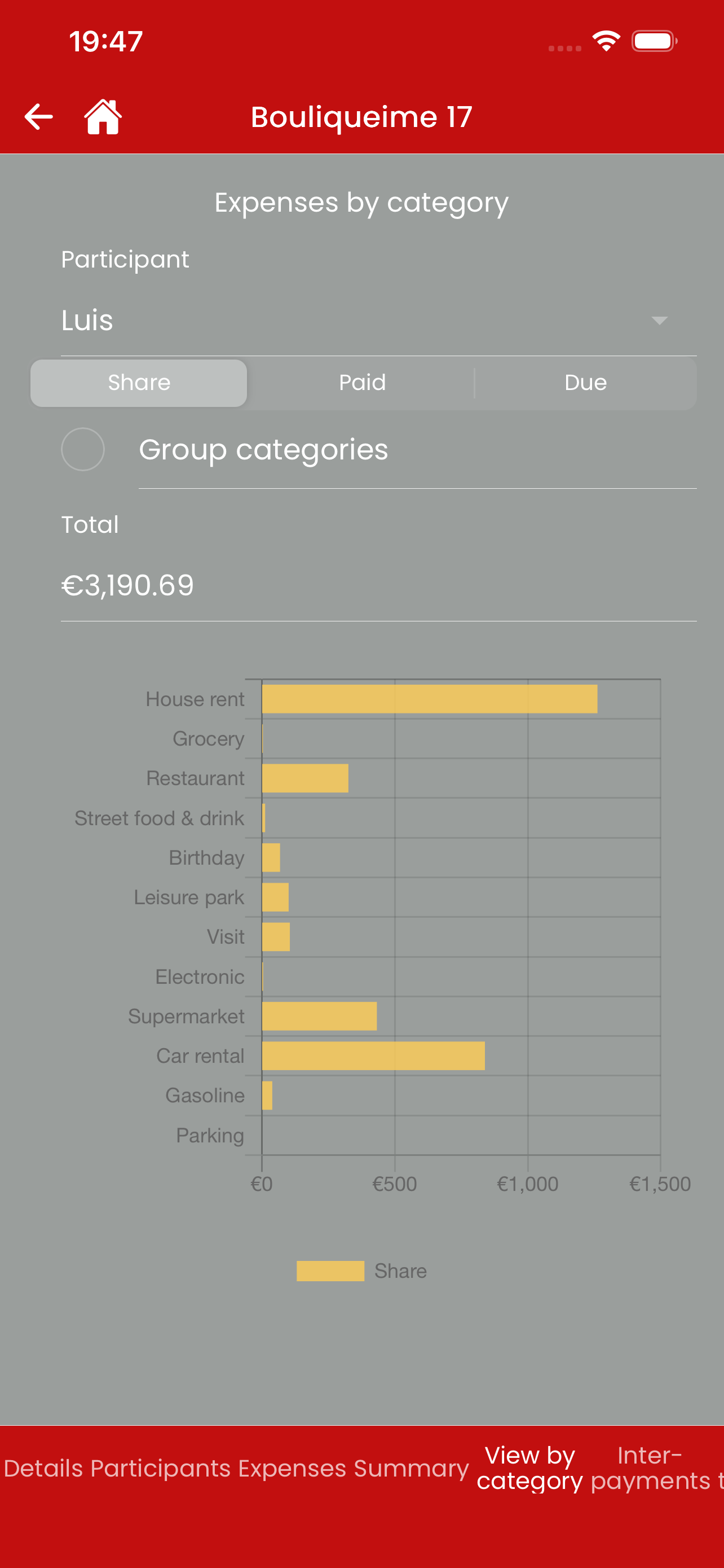 Share Expenses with Friends screenshot 5