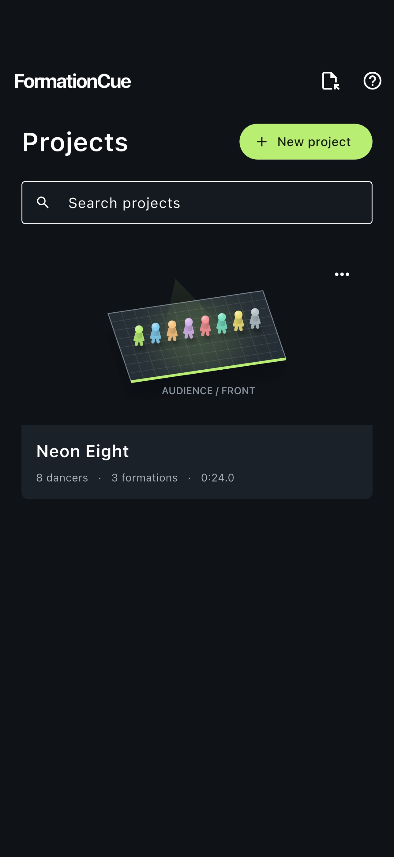 Screenshot 5 of FormationCue: Dance Planner