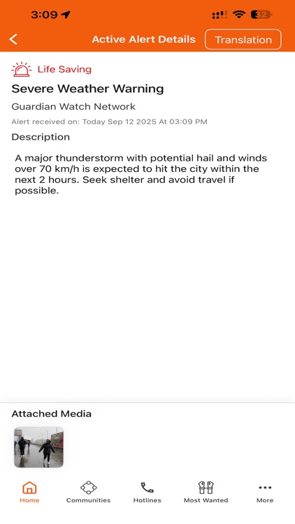 SG Alert screenshot-3