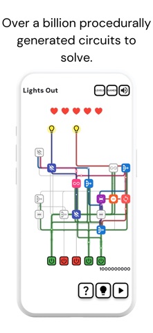 Lights Out: Logic Game iPhone screenshot