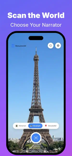 MonumentAI: Scan & Explore screenshot 1