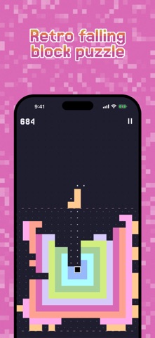 Blocknado: Retro Block Puzzle Screenshot 1 of 6