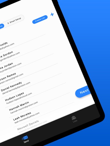 Mass Email - Bulk Email Sender iPad screenshot