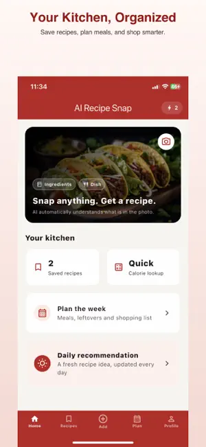 AI Recipe Snap screenshot 2