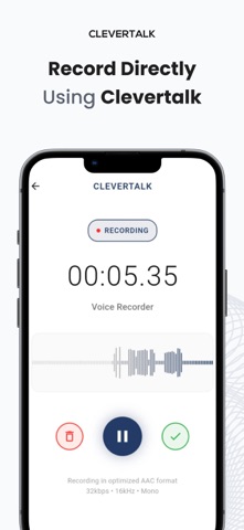 CleverTalk – AI Recorder screenshot
