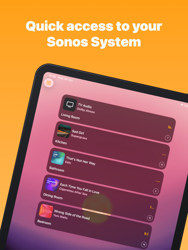 Sono+: Widgets for Sonos Screenshot