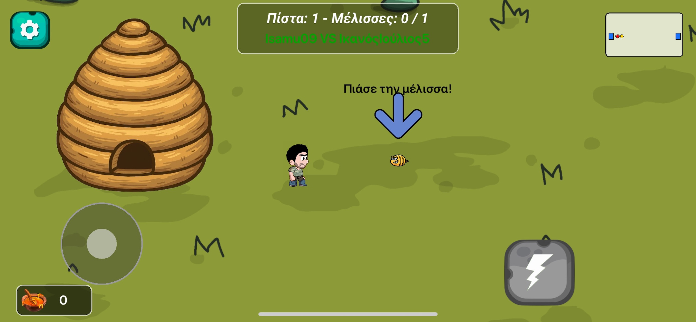 Ορεινή Μέλισσα: Το Παιχνίδι