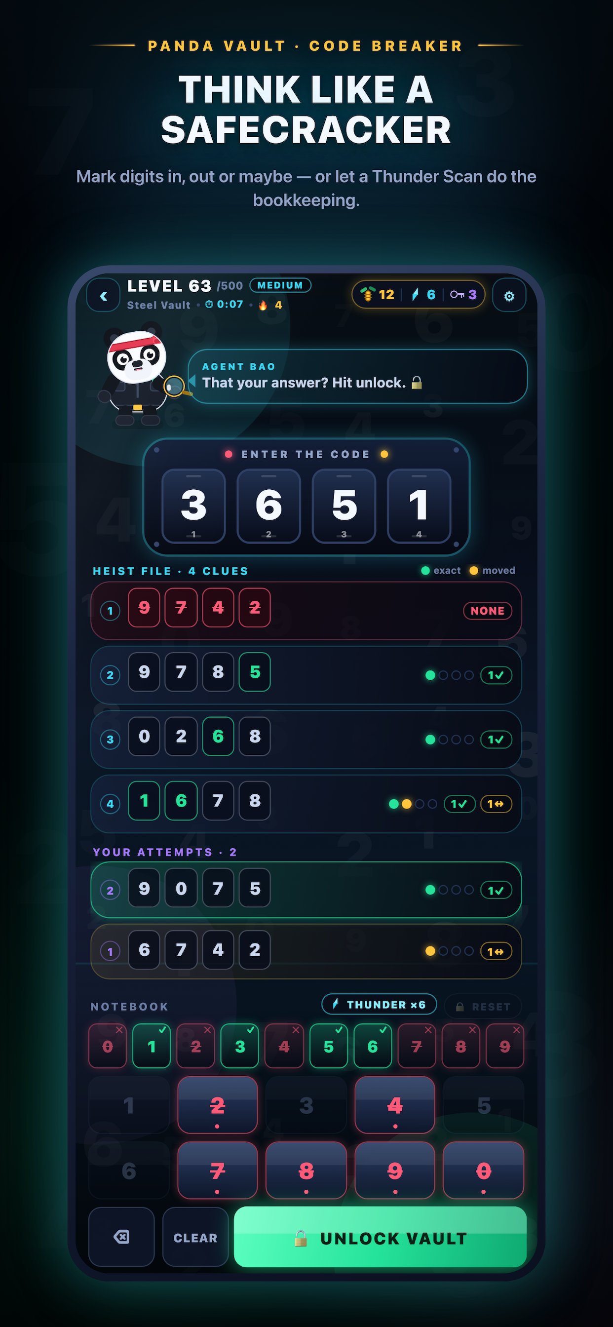 Panda Vault: Code Breaker screenshot 4