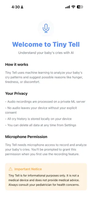 TinyTell screenshot 3
