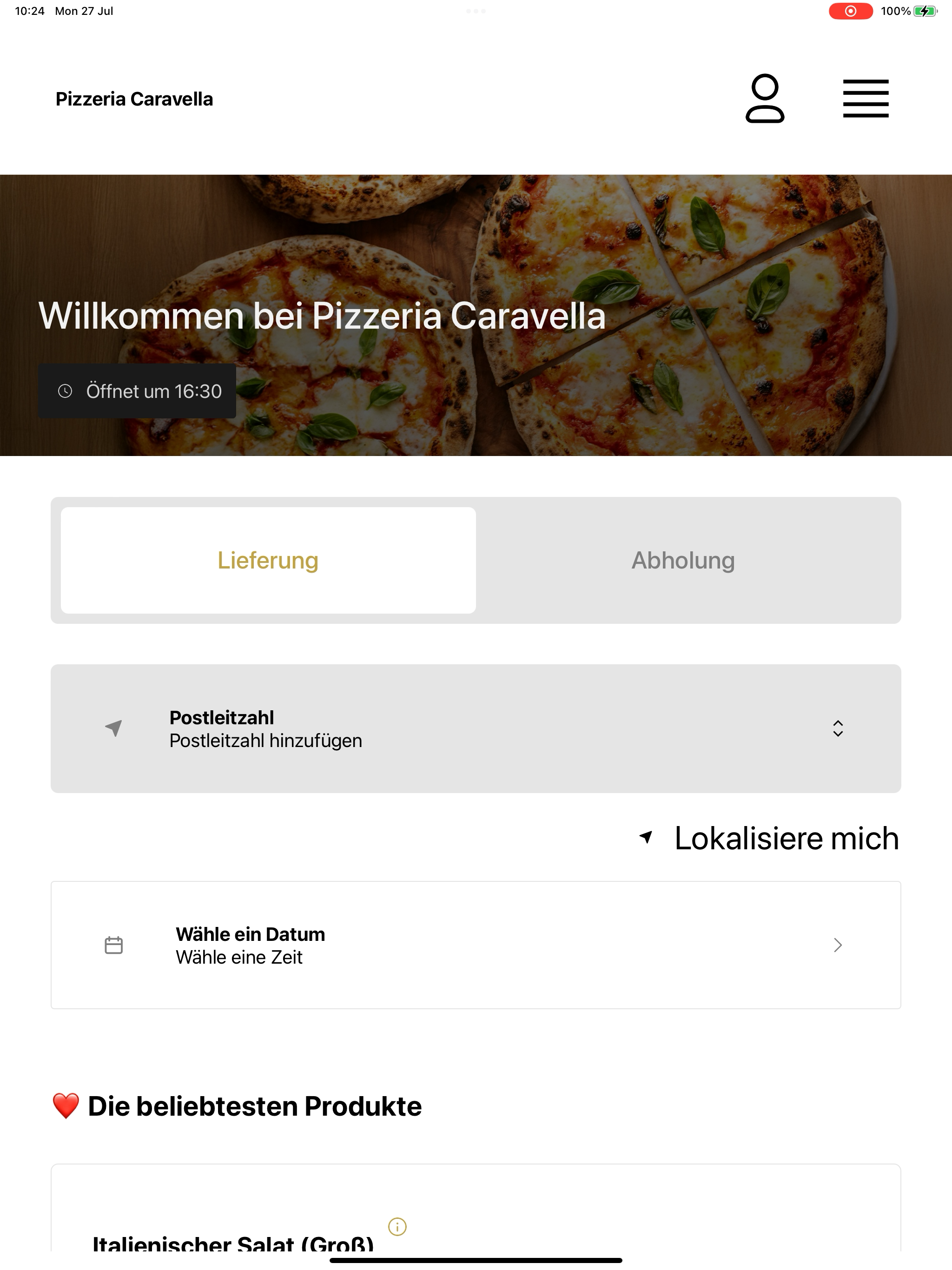 Pizzeria Caravella DE screenshot 14
