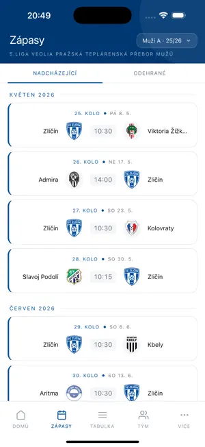 FC Zličín screenshot 2