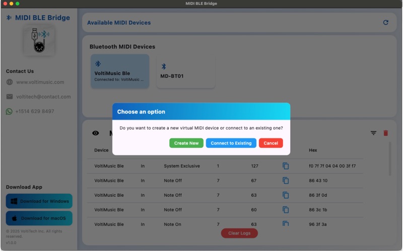 App screenshot