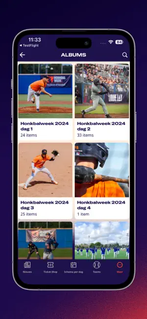 Honkbalweek Haarlem iPhone screenshot 5