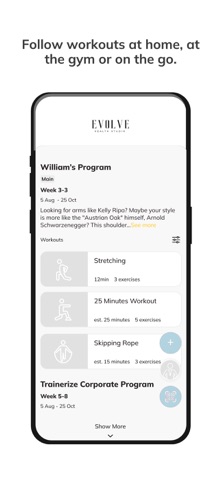 Evolve Health App Screenshot 3 of 6