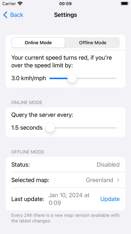 #4. Speed Limit Fullscreen (iOS) 由: Flavio Lorenzo Thomi