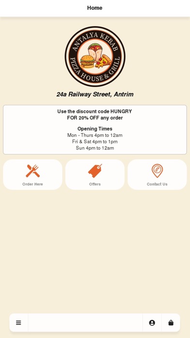 Antalya Kebab Pizza Antrim Screenshot