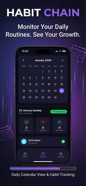 Habit Chain: Daily Habits screenshot 1