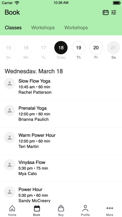 Screenshot #2 pour Bella Prana Yoga & Meditation