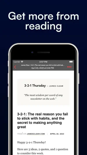 Newsletter Reader by Meco screenshot 2