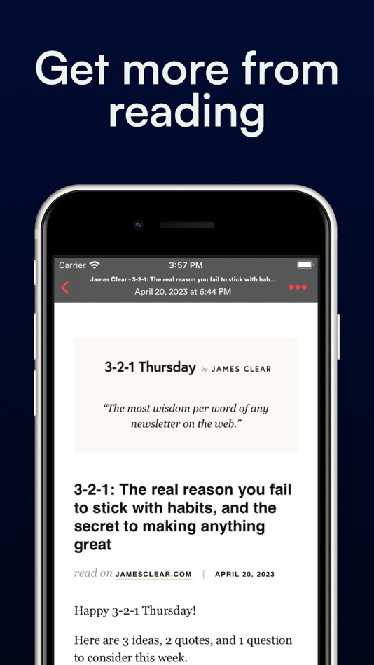 #2. Newsletter Reader by Meco (iOS) Ved: Meco Limited