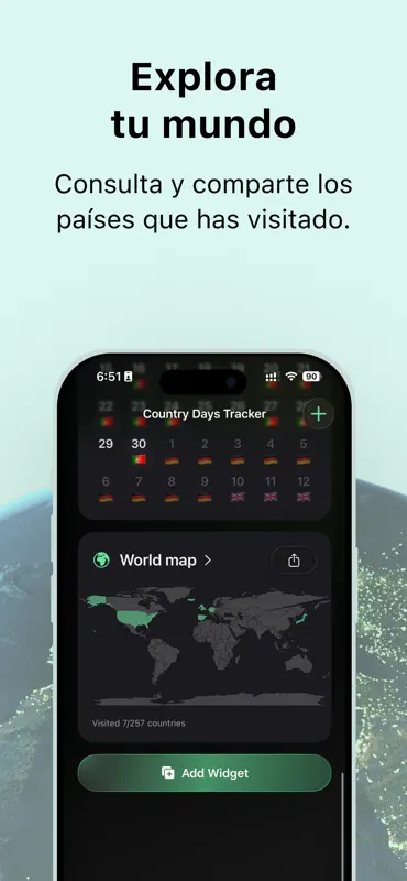Días en el Exterior TripTrack screenshot 2 of 6