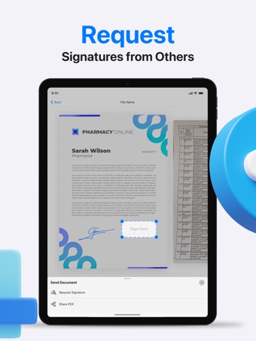 PDF Document Scanner App + iPad screenshot