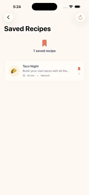 Meal Planner - Swipe Dinner screenshot 3