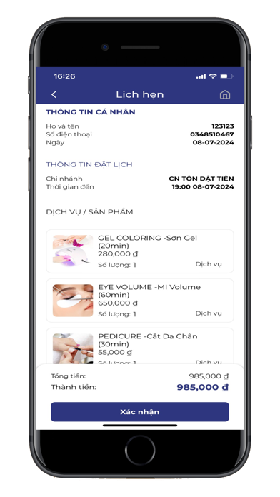 Trang Beauty Nailcare Screenshot