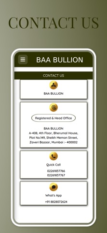 BAA Bullion. Screenshot 9 of 10