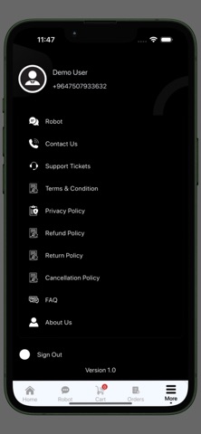 Luna Store Uropa iPhone screenshot