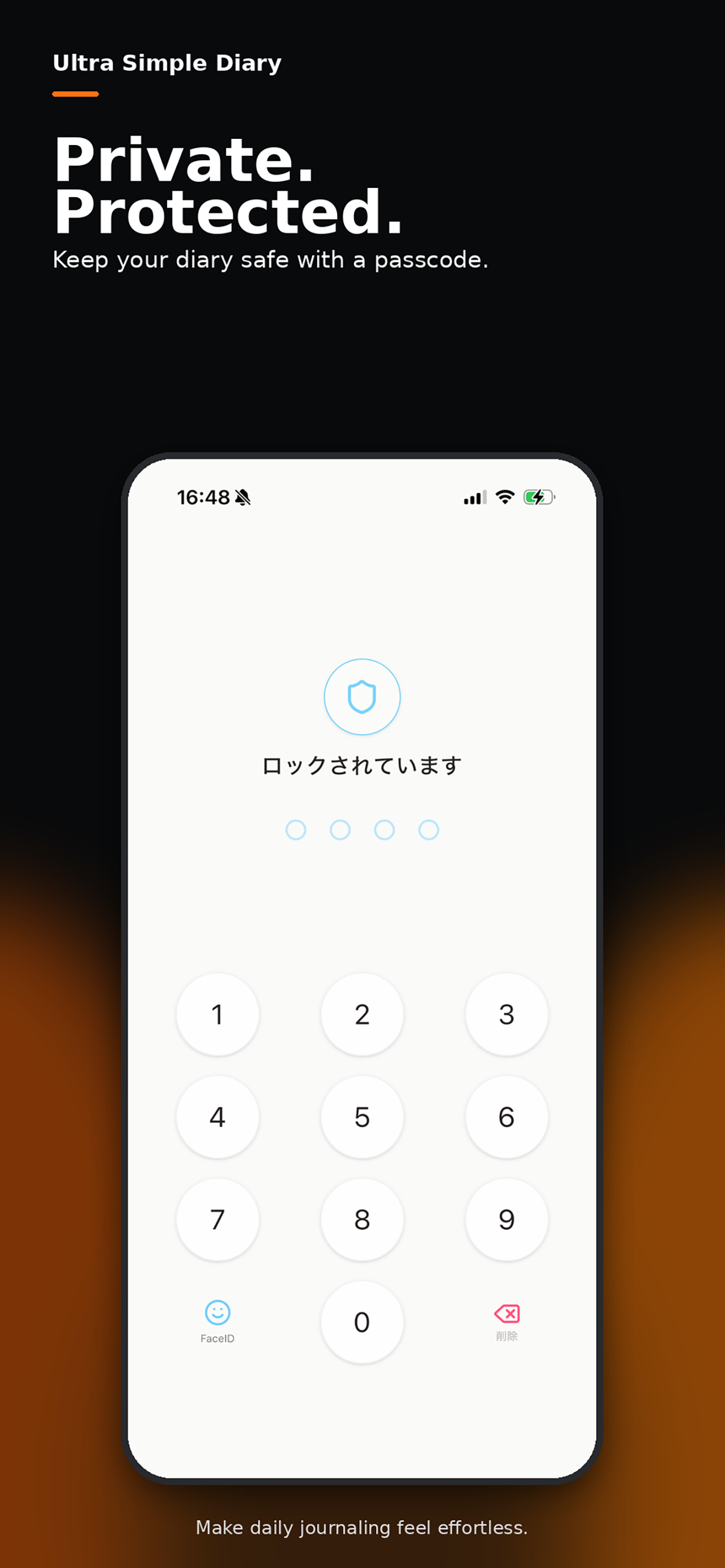 Ultra Simple Diary screenshot 7
