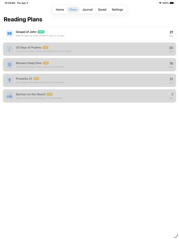 Bible Copilot - AI Bible Study iPad screenshot