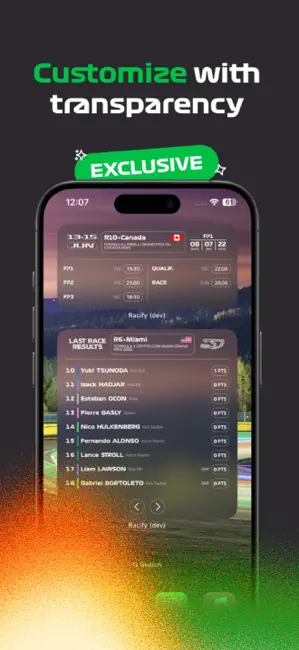 Racify iPhone screenshot 6