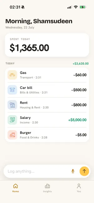 Expense Tracker: Byrde screenshot 2
