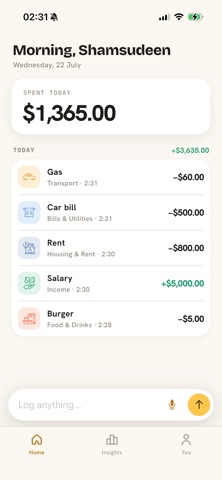 Expense Tracker: Byrde Screenshot 2 of 6