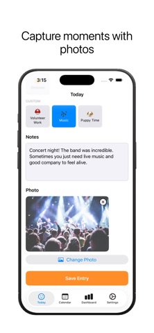 Daily Feels - Private Mood Log Screenshot 6 of 8