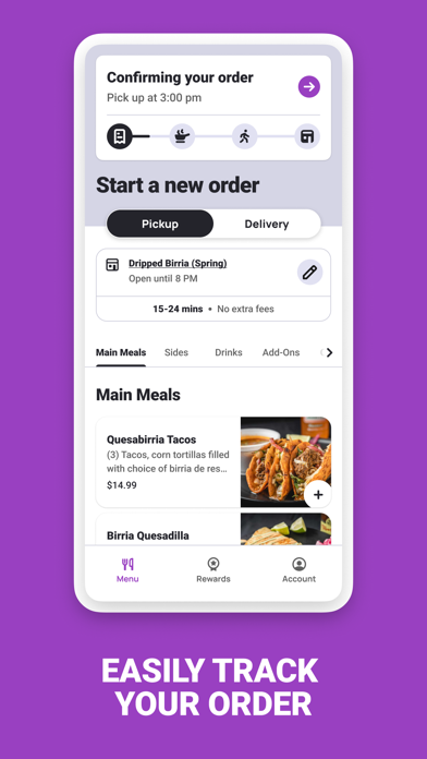 Dripped Birria App Screenshot
