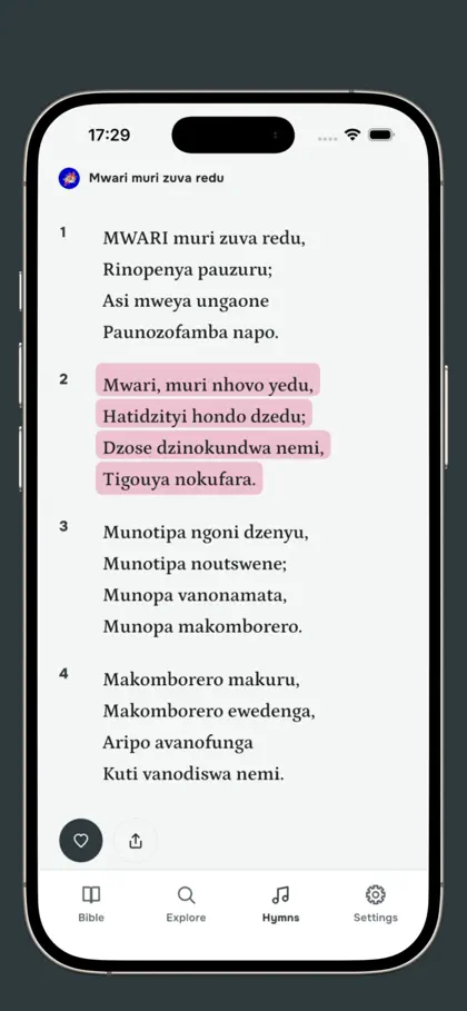 Screenshot 5 di 6 di Bhaibheri - Bible & Hymns