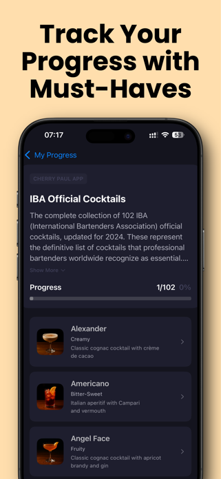 Bartender App: Cherry Paul Screenshot 2 of 5