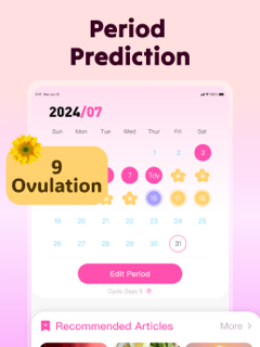 Cycle & Period Tracker Cherry screenshot 7
