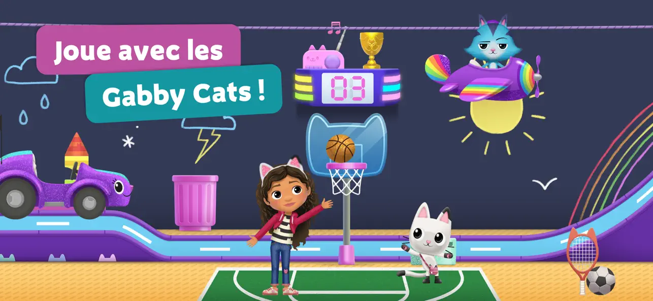 Screenshot #2 pour Gabbys Dollhouse: Jeux de chat